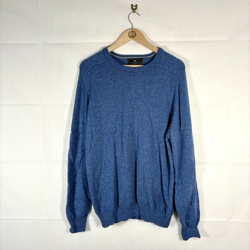 Jumper mens blue - m&s, size