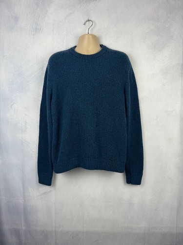 Mens navy blue lambswool - m&s,