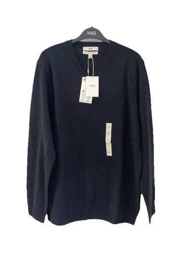 Navy 100 extra fine - m&s,