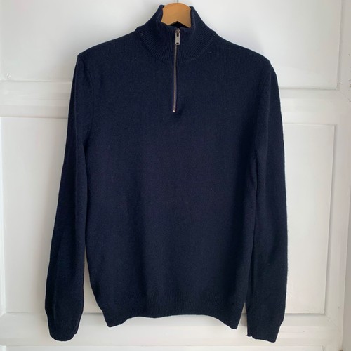 Lambswool 4 zip - m&s, jumper