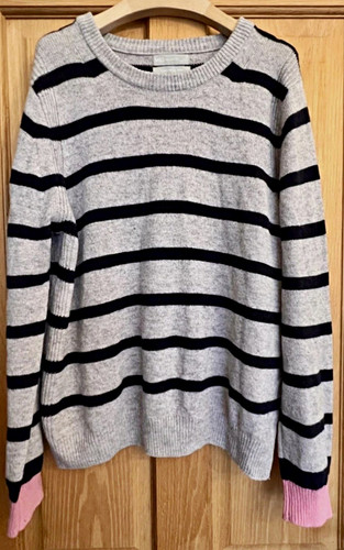 Lambswool rich striped - m&s,