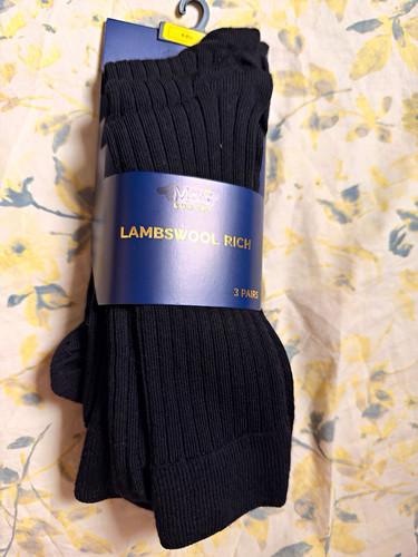 Men lambswool socks - m&s,