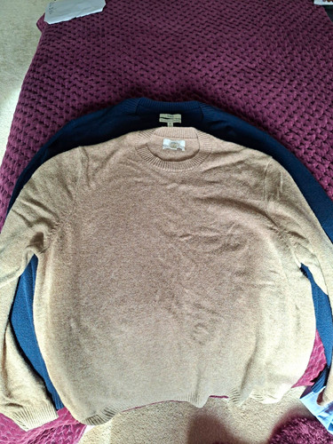 Men s lambswool beige - 2,