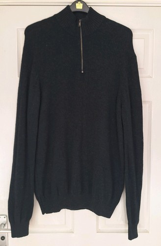 Pure lambswool quarter zip - m&s,