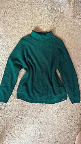 Extra fine lambswool green - extra,
