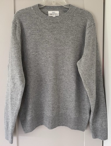 Men pure lambswool crew - men's,
