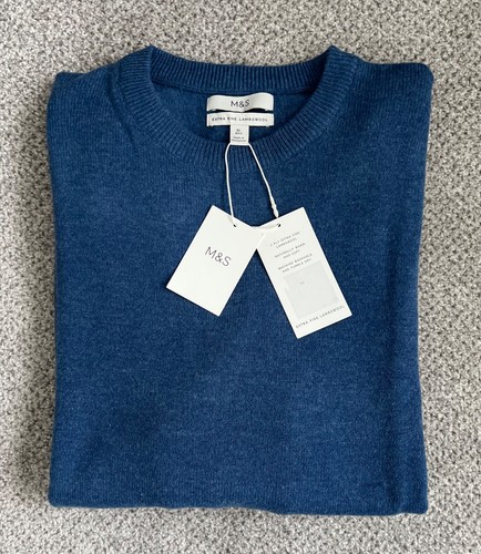 New mens light denim extra - new,
