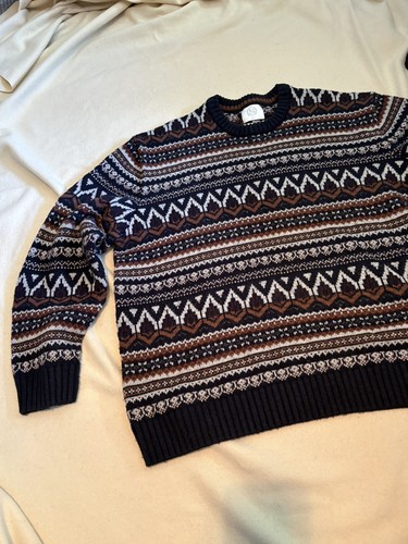 Mens lambswool blend fair - m&s,