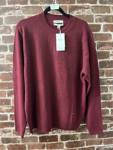 Bnwt men burgundy - burgundy, 100%