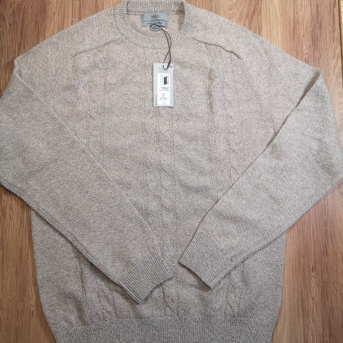 Pure lambswool mens medium - m&s,