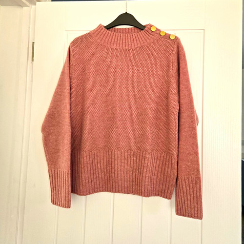 Lambswool acrylic knit - m&s,