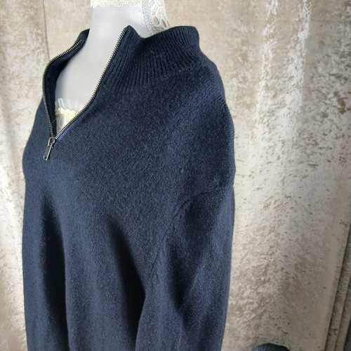 Sweater half zip lambswool - sweater, half-zip