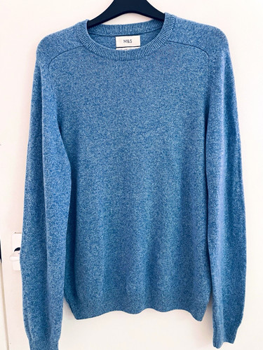 Men large lambswool - men's, crew