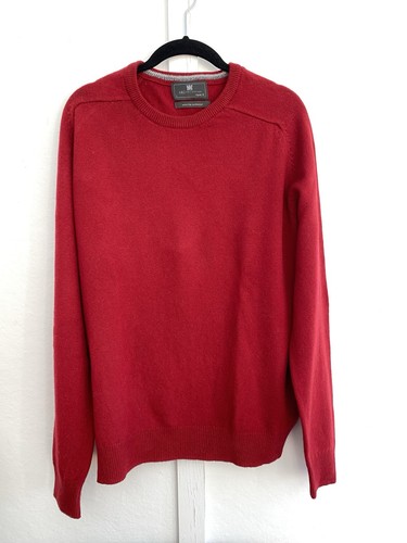 100 lambswool red - red, jumper